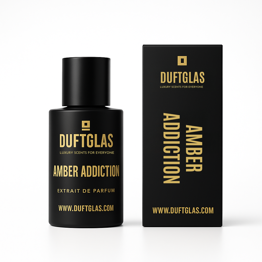 Amber Addiction Flacon mit Verpackung